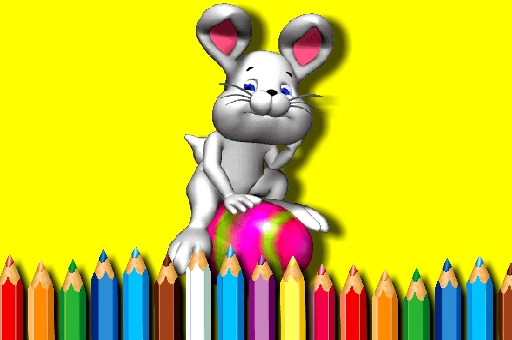 BTS Easter Coloring Book